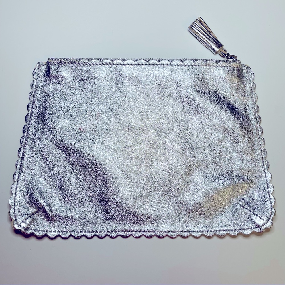 VIVRE ALLEGRA Italian Leather Cosmetic Bag